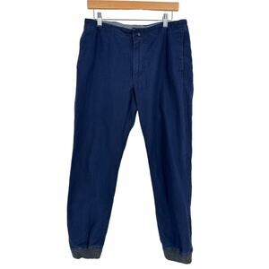Wallace‎ & Barnes Officer Chino Joggers Mens Size 30 Cotton Navy Indigo J. Crew